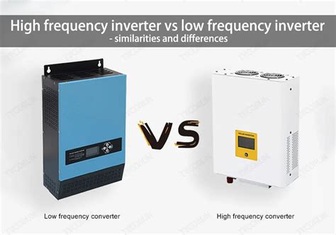low frequency inverter vs high frequency|high frequency solar inverter.